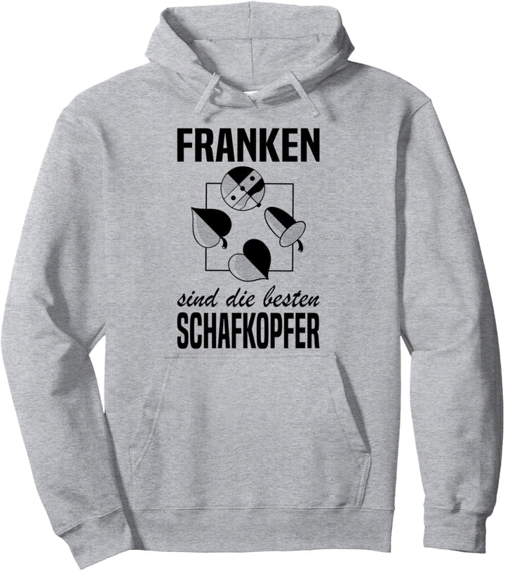 Schafkopf Karten Bayrisches Kartenspiel Franken Pullover Hoodie