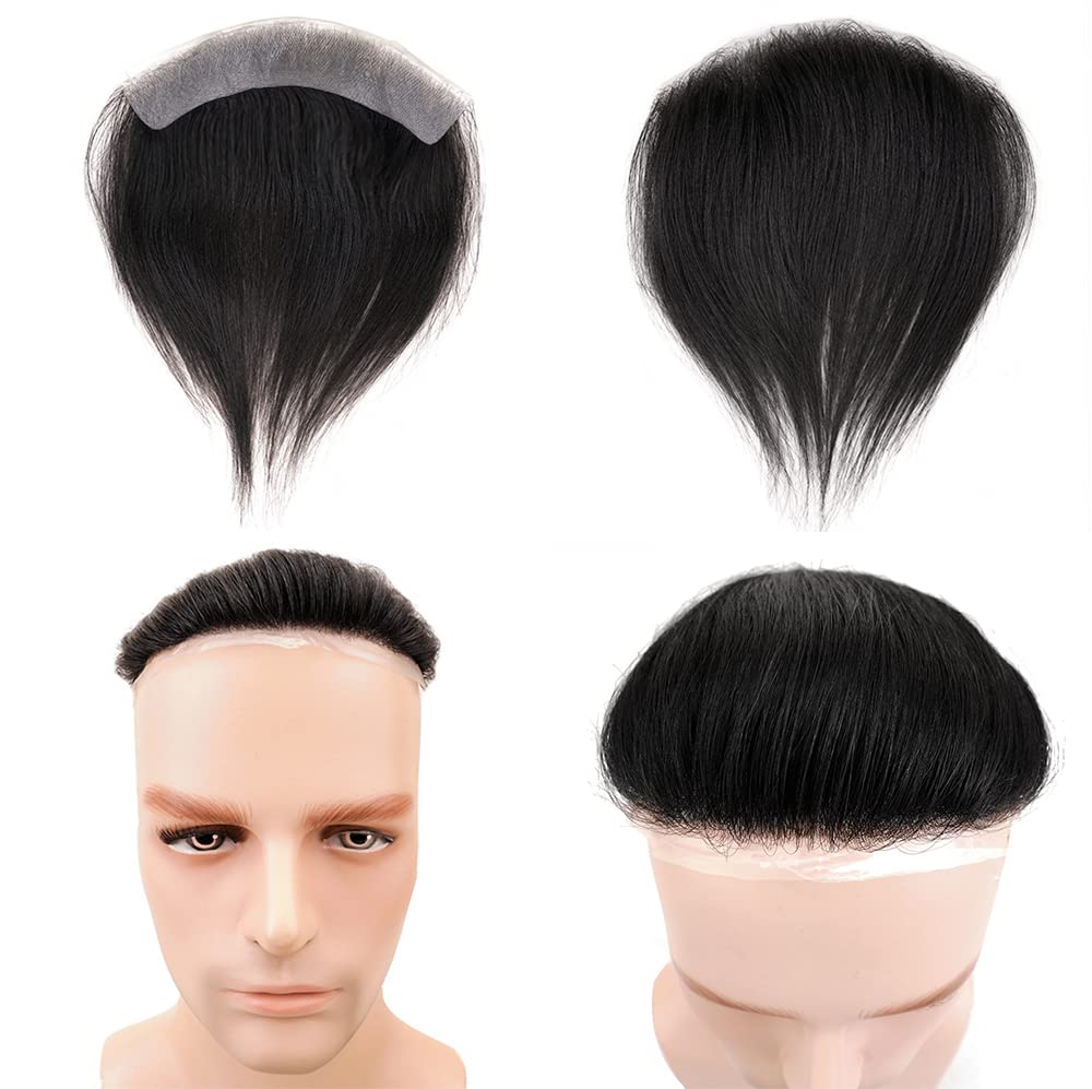Lordhair Toupet Herren,100% Europäisches Echthaar Herren Toupet Echthaar,V-LOOP Skin Toupet Herren,T