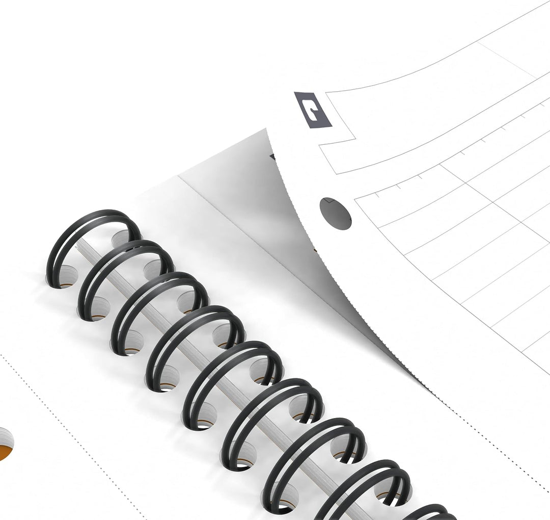 Oxford Notebook International A4, liniert, 160 Seiten, stabiler Kartondeckel, 5 Stück A4 5 Stück lin