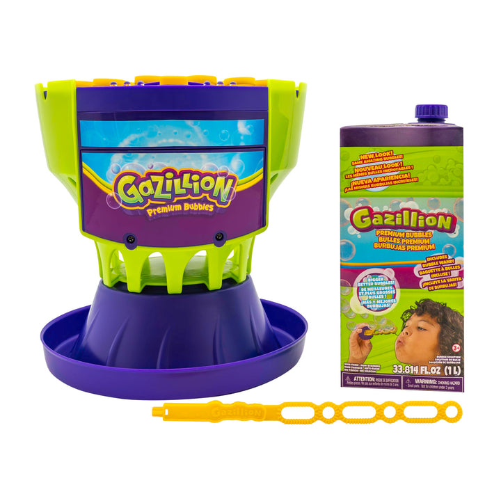 Gazillion Ultimative Seifenblasen-Maschine | Mega Elektrische Seifenblasenmaschine für Kinder, Party