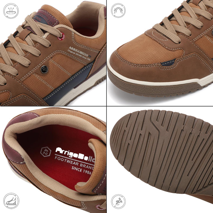 ARRIGO BELLO Schuhe Herren Sneaker Freizeitschuh Berufsschuhe Outdoor Leichtgewicht Walkingschuhe Sn