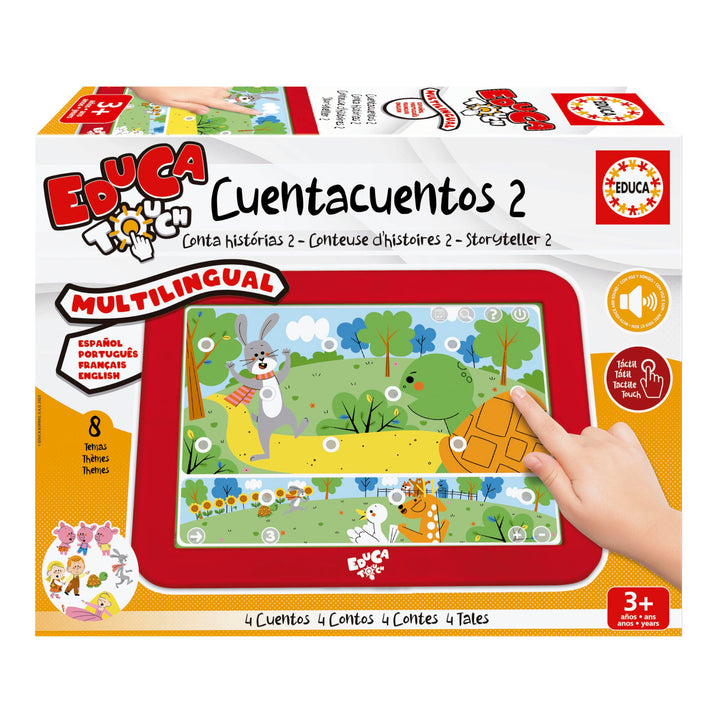 Educa - EducaTouch Junior, Es war einmal 2 Geschichtenerzählen, mit Musik und Liedern, Lernspiel für