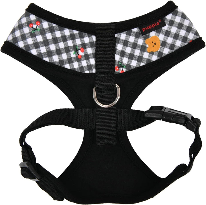 Puppia Spring and Summer Fashion Over-The-Head Hundegeschirr, Schwarz_Baba, Grösse M Black_Baba Medi
