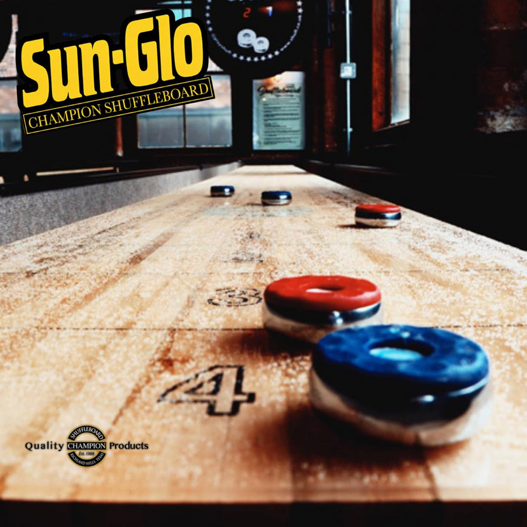 Sun-Glo Shuffleboard Powder Wax 2er-Pack Geschwindigkeit Nr. 4, 2er-Pack Geschwindigkeit Nr. 4