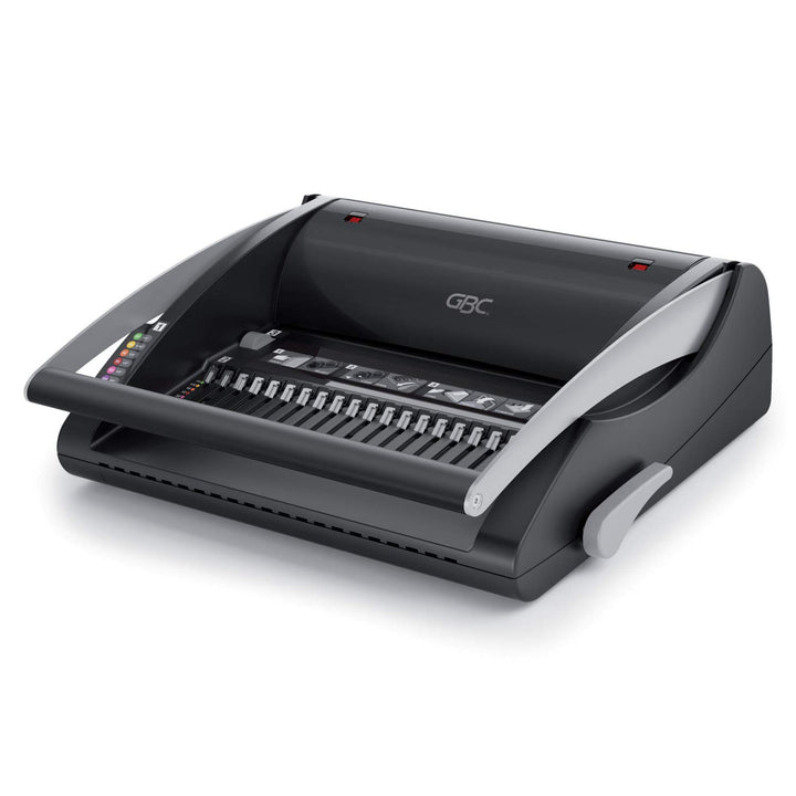 GBC 4401845 CombBind 200 Bindegerät (mit Stanztechnologie) schwarz stanzt 20, bindet 330 Blatt Singl