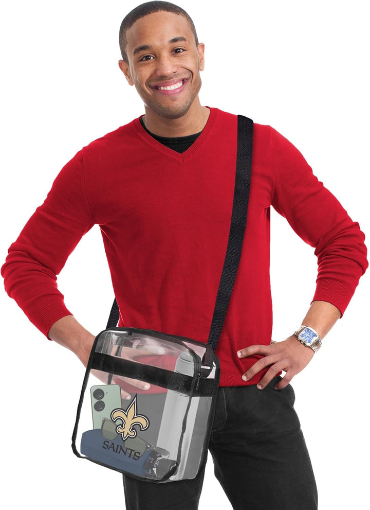 NFL Carryall Crossbody Bag New Orleans Saints, New Orleans Saints