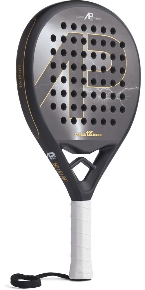 Padelschläger Paddel Tennisschläger | Expert | 100% Carbon-Schicht, Semi-Soft, langlebig, Indoor & O