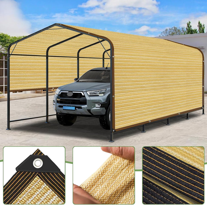 Schattennetz-90% schattiernetz mit ösen, 1.5x2m Schattierungsnetz geeignet für Pergolen,Garten,Pflan