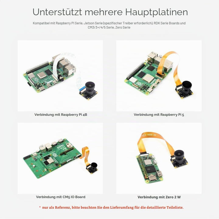 Waveshare IMX477-160 12.3MP Camera with 160°FOV 4056 × 3040 Resolution for Jetson Nano Developer Kit