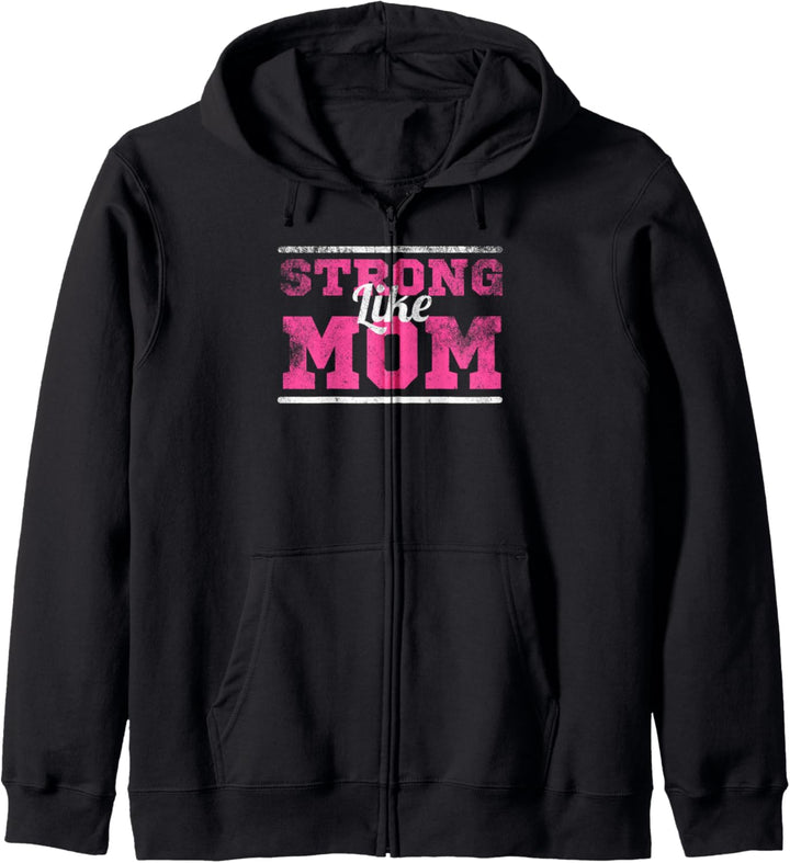 Starke Mutter Frauen Kraftsport Workout Gym Kapuzenjacke