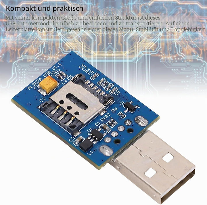 4G Mobile Modul 4G USB Internet Access Modul USB Internet Modul Board mit GPS -Funktion SIM -Kartens