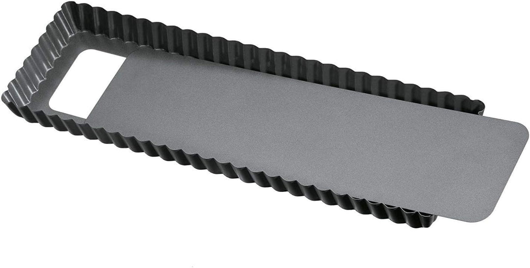 Kaiser La Forme Plus Tarteform mit Hebeboden 35x13cm, Quicheform antihaftbeschichtet &amp; on Tarteform