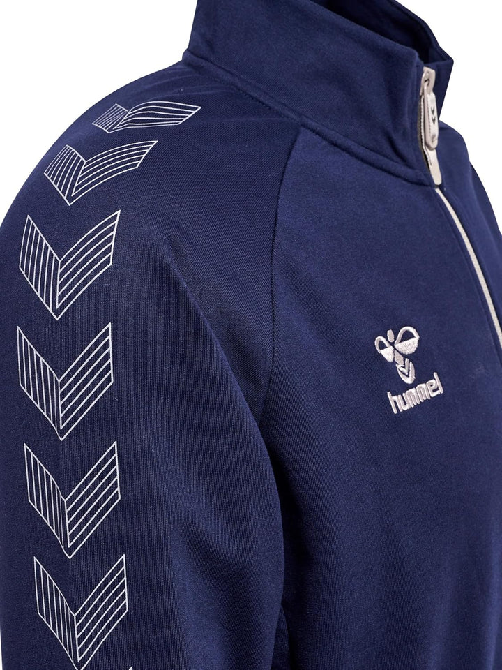 hummel Herren Hmlmove Grid Cot. Zip Jacket jacket XXL MARINE, XXL MARINE
