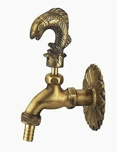 MONTSERRAT Dekorativer Wasserhahn für den Garten, 1/2 Zoll, PEZ mit Schlauchanschluss