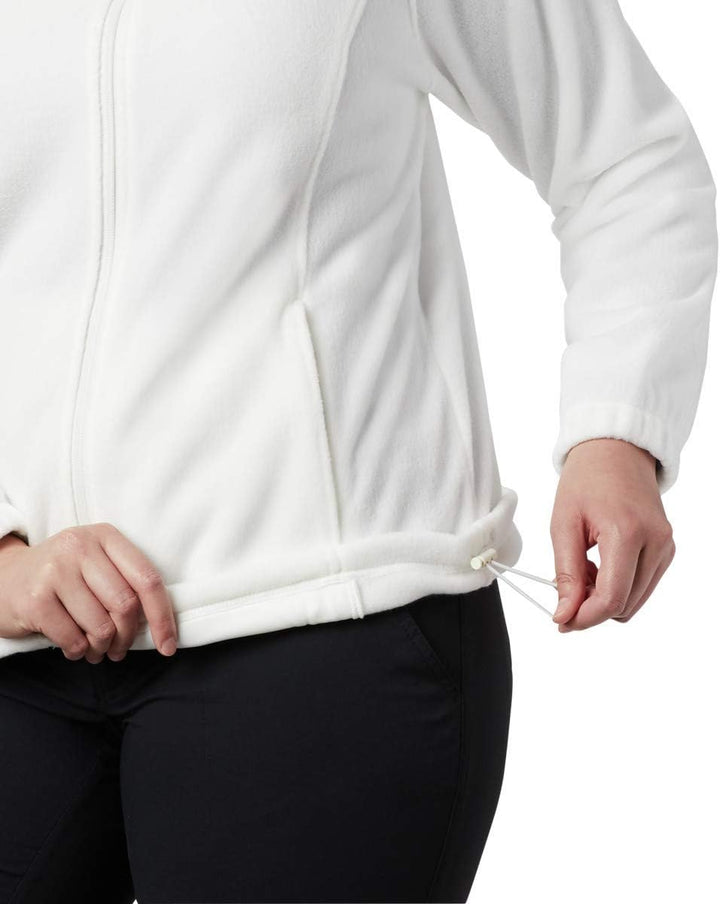 Columbia Damen Fleecejacke mit durchgehendem Reissverschluss, Benton Springs XL Sea Salt, XL Sea Sal