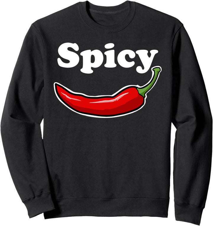 Spicy Hot Chili Pepper Lustig Hot Pepper Sweatshirt