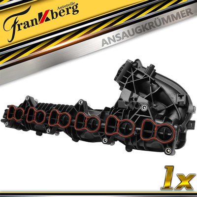 Frankberg Ansaugkrümmer Ansaugbrücke Kompatibel mit 3er E90 E91 E92 E93 5er F10 F18 F11 F07 7er F01