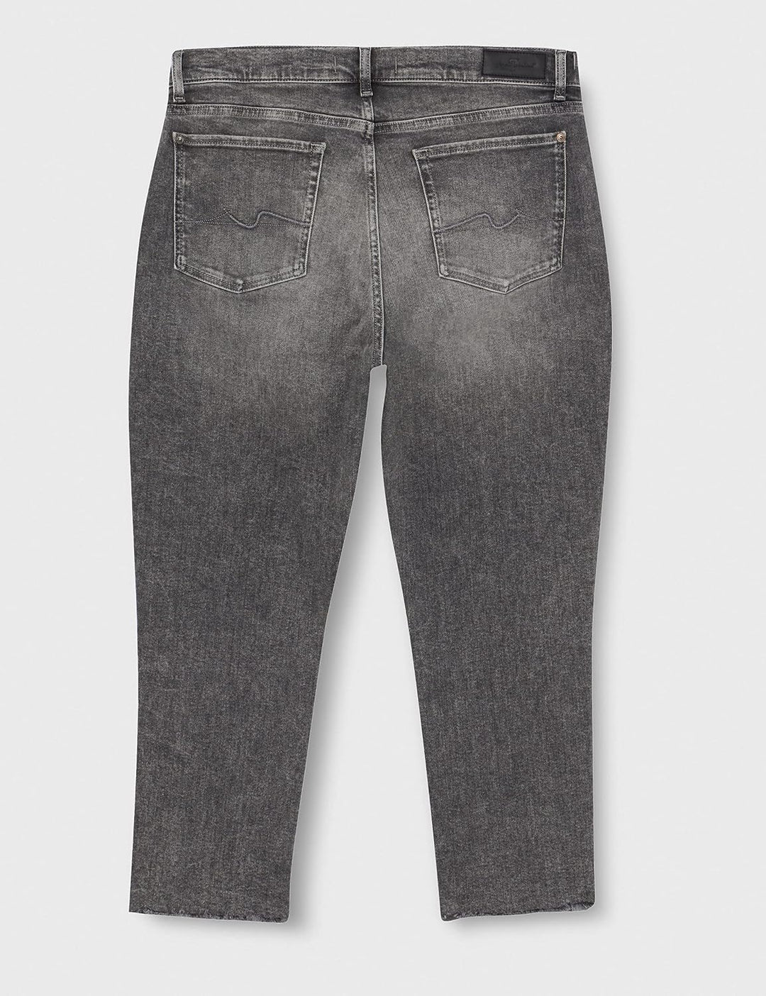 7 For All Mankind Damen Josefina Luxe Vintage with Worn Out Hem Jeans 23W / 23L Grau, 23W / 23L Grau