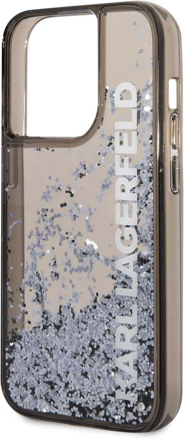 KARL LAGERFELD KLHCP14XLCKVK Hülle für iPhone 14 Pro Max 6,7" Schwarz hardcase L