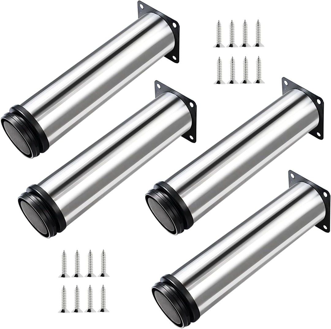 Qrity 4X Tischbein, Füsse für Möbel, Möbelfüsse Verstellbar 300mm, Tischbeine Möbelfuss für Tabellen