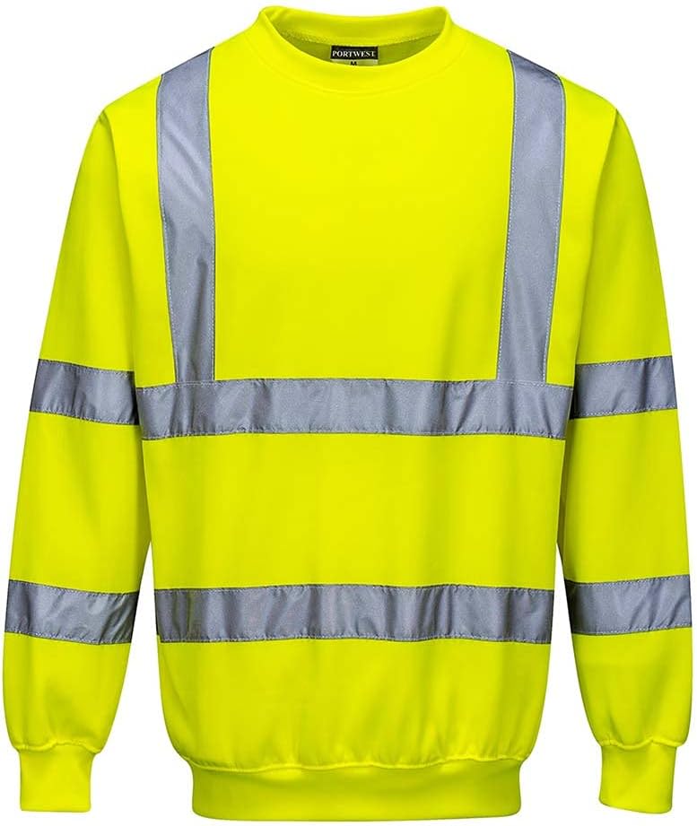 Portwest Warnschutz-Pullover, Farbe: Gelb, Grösse: S, B303YERS S Gelb, S Gelb