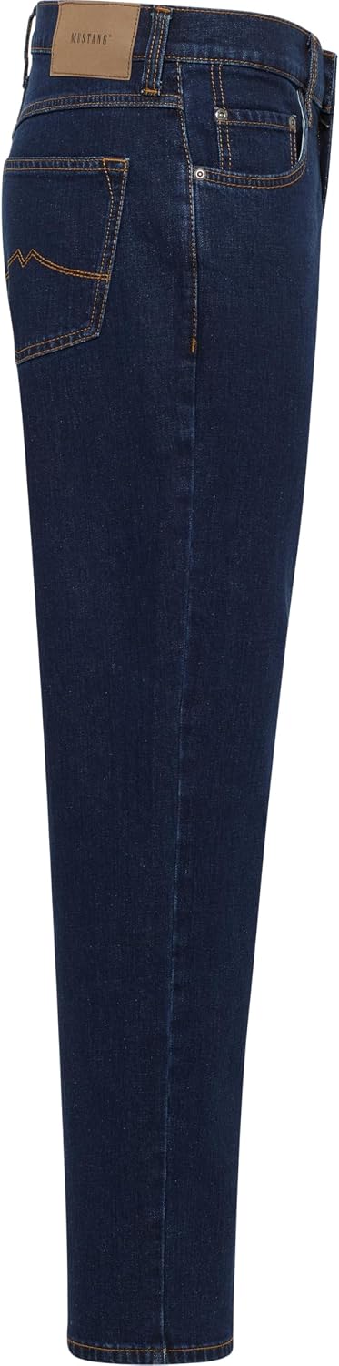 MUSTANG Herren Jeans Big Sur Regular Fit Jeanshose Hose Denim Stretch Baumwolle Schwarz Blau Denim B