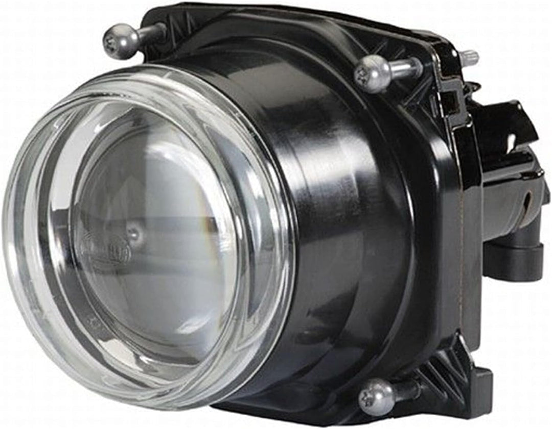 HELLA - DE/Halogen-Hauptscheinwerfer - 90mm Performance - 24V - rund - Einbau - gehärtete Streuschei