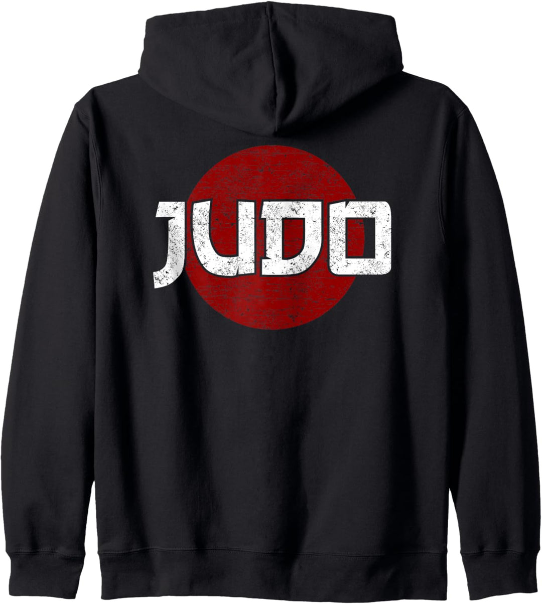 Judo Sonne Markieren Doppelseitig Kapuzenjacke