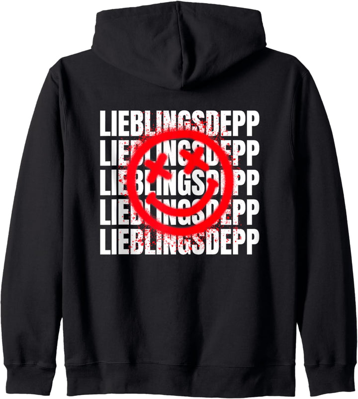 Lieblingsdepp Pärchen Spruch Paar Partnerlook Kapuzenjacke
