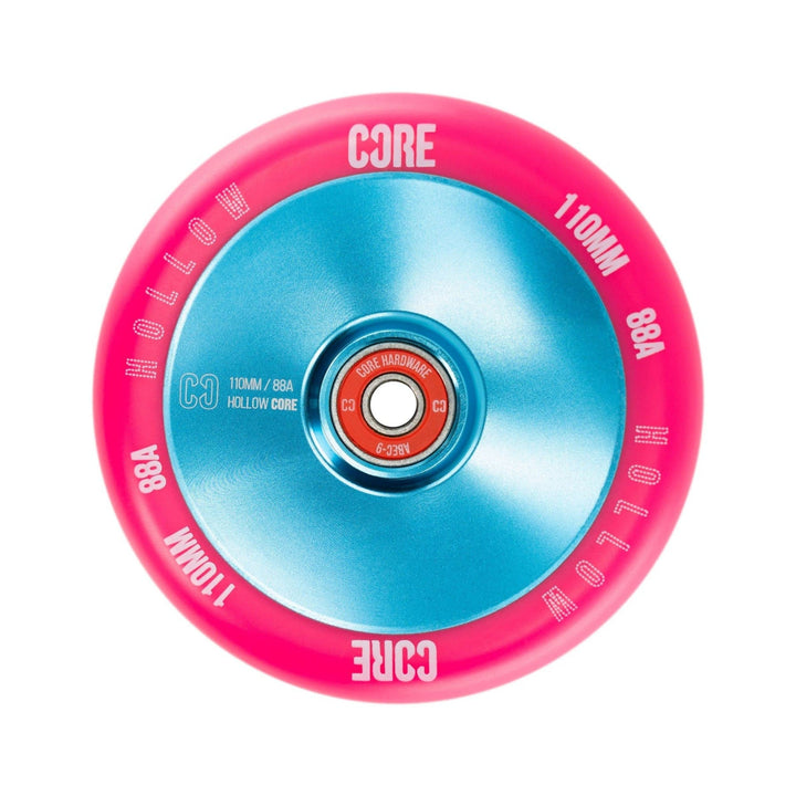 CORE Hollow V2 Stunt-Scooter Rolle 110mm Rosa /Blau, Rosa /Blau