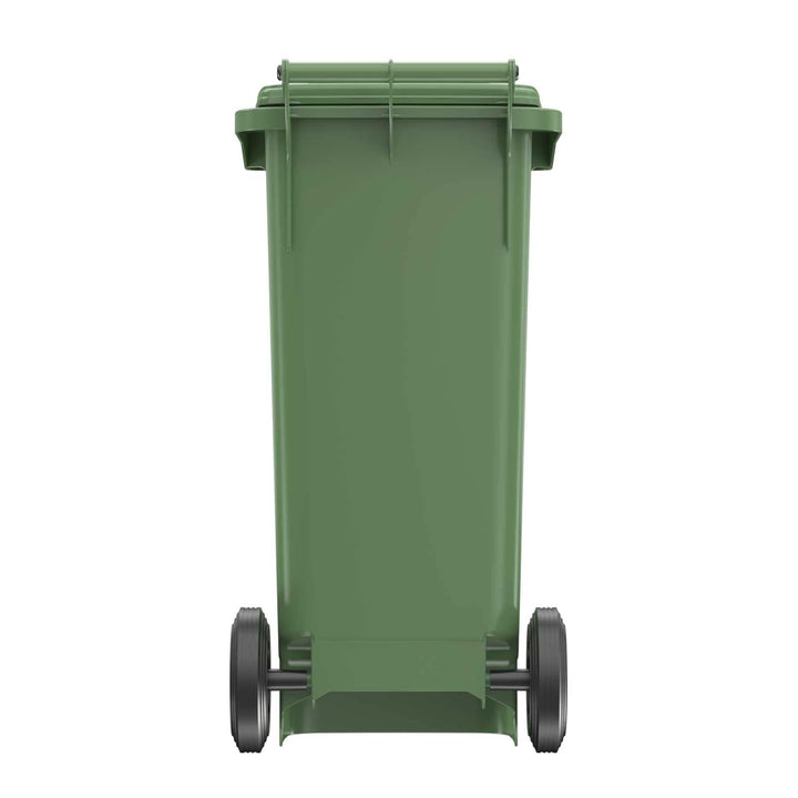Müllbehälter, Inhalt 80 Liter, grün