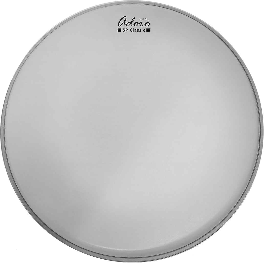 8“ Adoro SP-Classic Coated Schlagzeugfell aufgeraut weiss 8", 8"