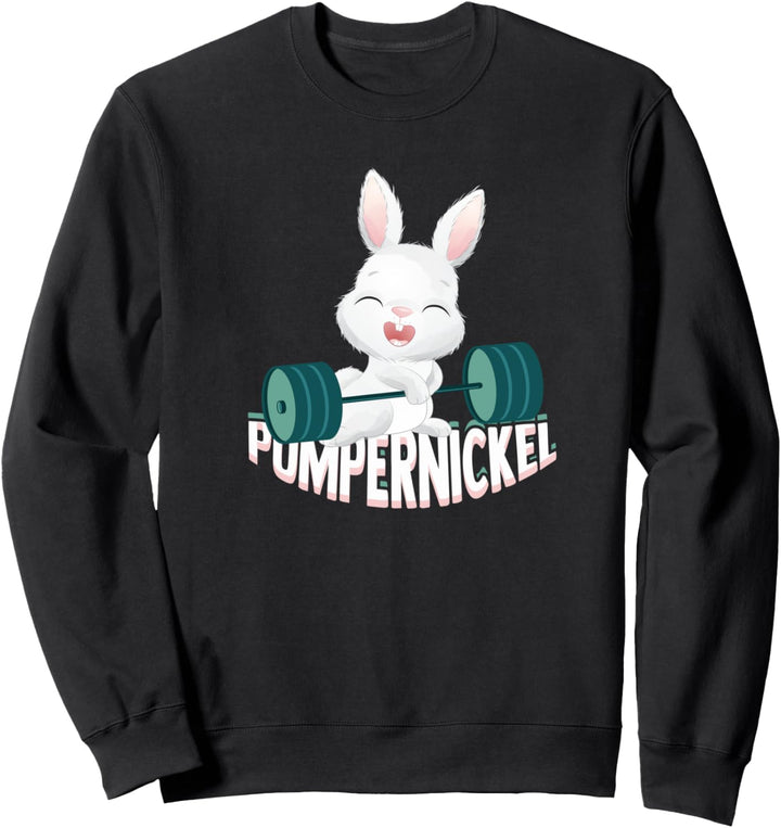 Gym Workout Pumpernickel Training Bodybuilding Sport Sweatshirt