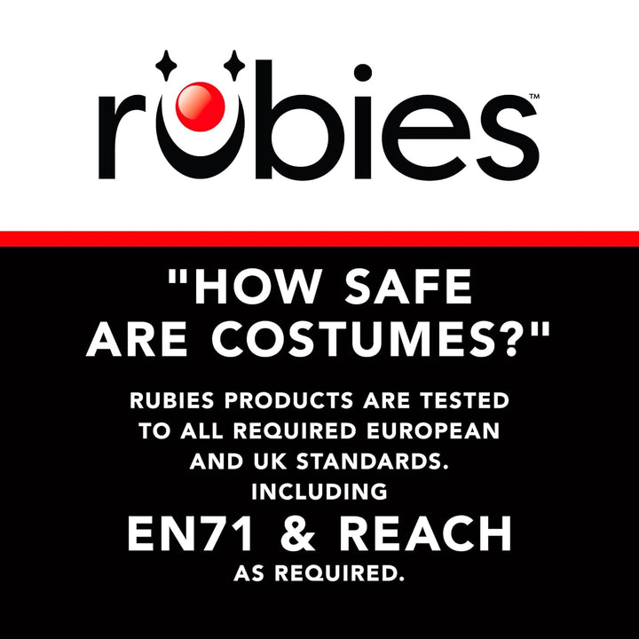 RUBIE'S Official DC Joker Kostüm, Batman Arkham City, für Erwachsene, Standardgrösse, M