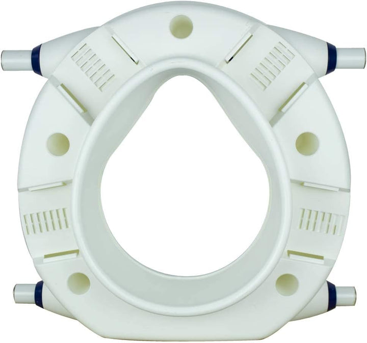 Queraltó Sitzerhöhung für Toilette, 1 Stück, Weiss