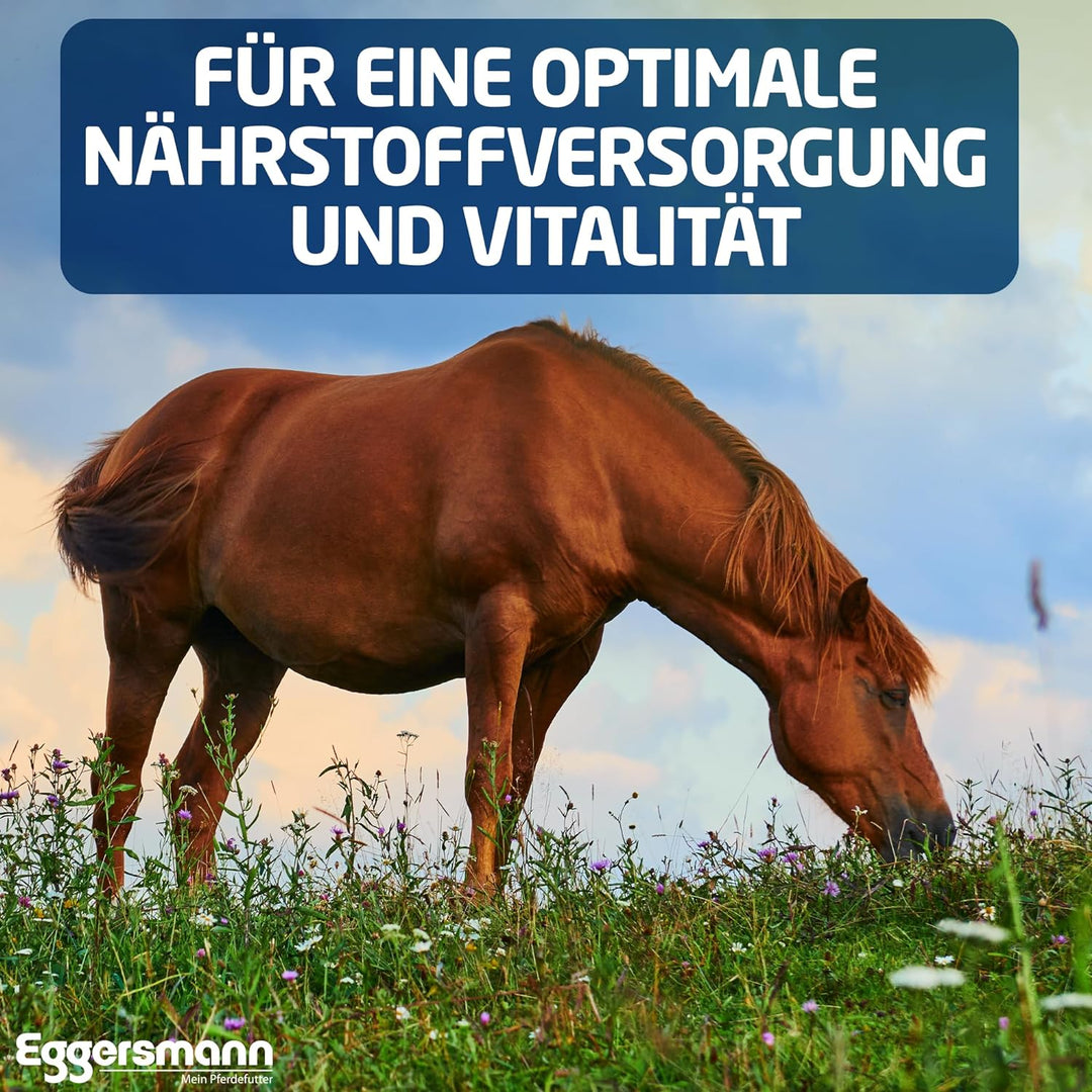 Eggersmann Kräutermineral Getreidefrei – Getreidefreies Mineralfutter für Pferde – Für Allergiker ge