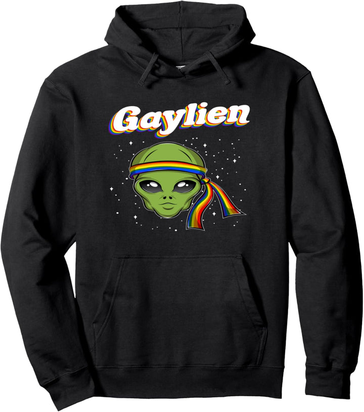 Fun Gay & Alien Outfit I Gaylien Lesbisch Schwul LGBT Pullover Hoodie