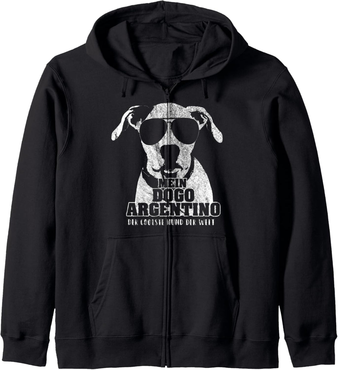 Mein Dogo Argentino der coolste Hund der Welt Kapuzenjacke