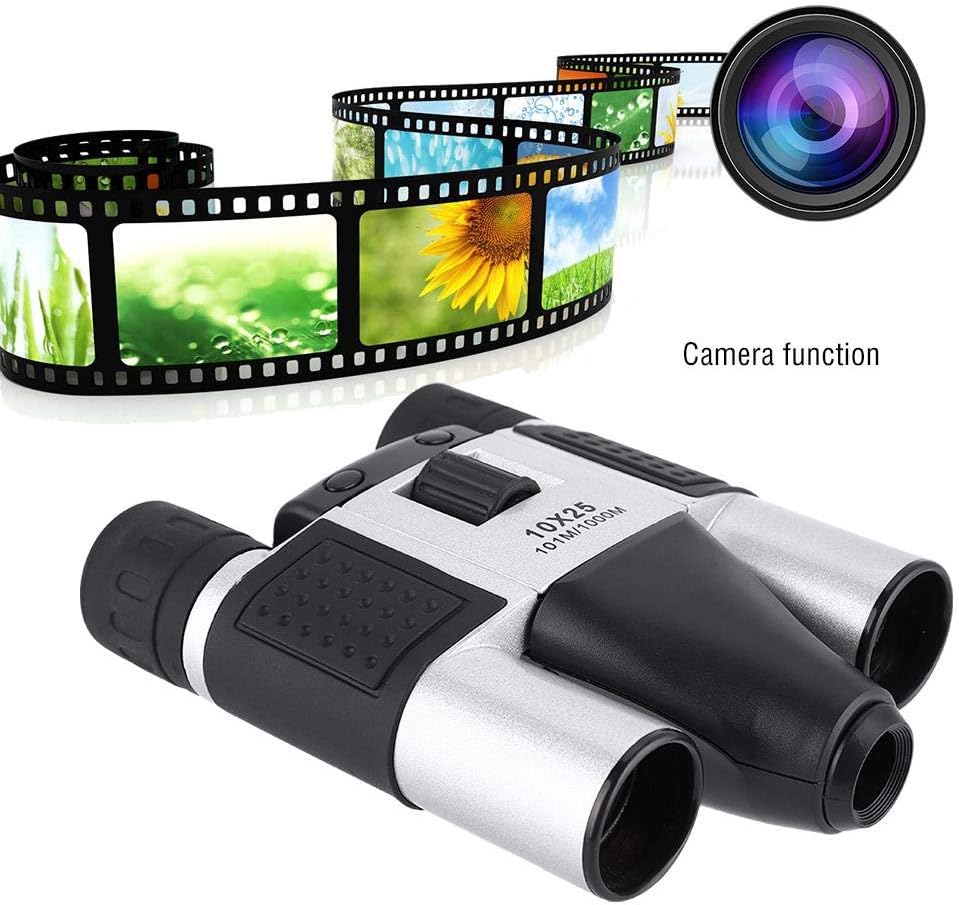 Fernglas Teleskop, 10X25 High Power 1.3MP CMOS HD Fernglas für Vogelbeobachtung/Camping/Wandern/Matc