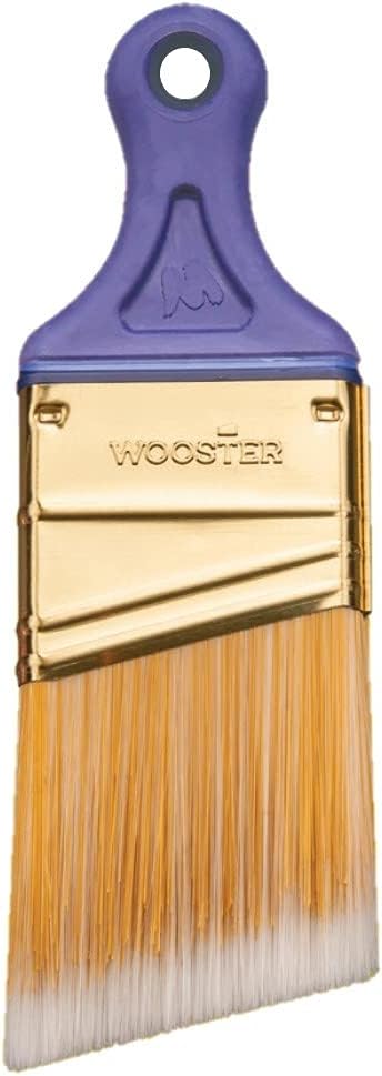Wooster Brush Q3211-2 Shortcut-Winkel-Pinsel, 5,1 cm, Weiss, Nylon-Polyester-Mischung, 5,1 cm 5 cm P