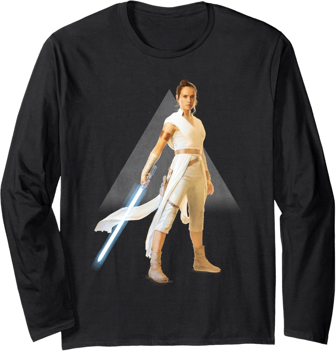 Star Wars The Rise of Skywalker Rey Jedi Warrior Langarmshirt