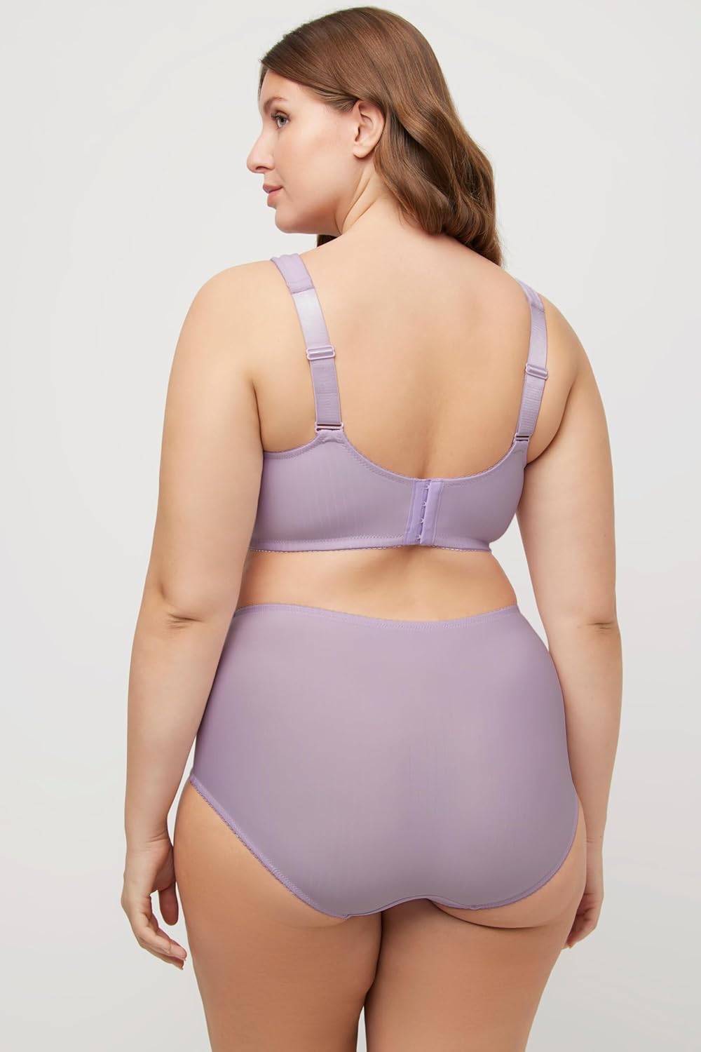 Ulla Popken Damen grosse Grössen Übergrössen Plus Size Entlastungs-BH, Strassanhänger, ohne Bügel 65