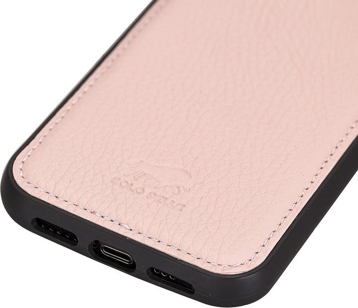 Solo Pelle Lederhülle für das iPhone 12 Pro Max in 6.7 Zoll Stanford Case Leder Hülle Ledertasche Ba