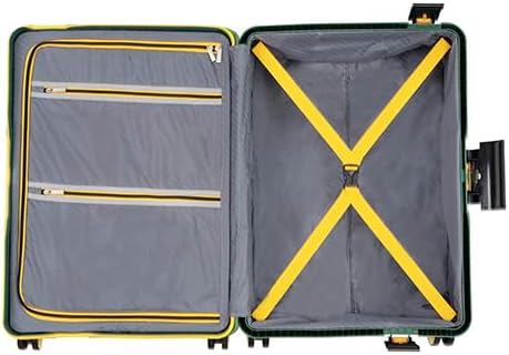 CarryOn Steward Hartschale Reisekoffer L - Koffer Dreipunkt Verschluss TSA (grün, L - 75cm) L - 75cm