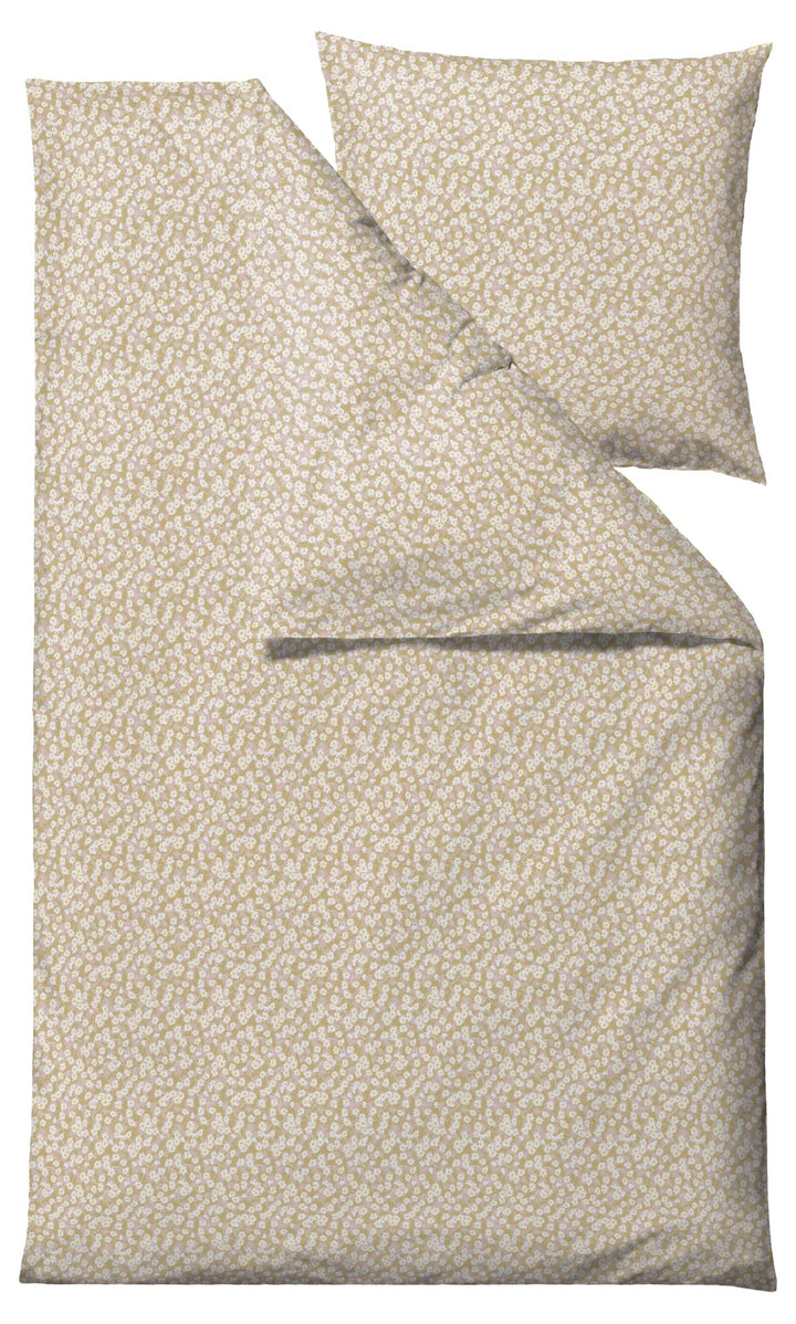 Södahl Bellis Bettwäsche-Set aus 100% Baumwolle, Bettbezug 135 x 200 cm, Kissenbezug 80 x 80 cm, Str