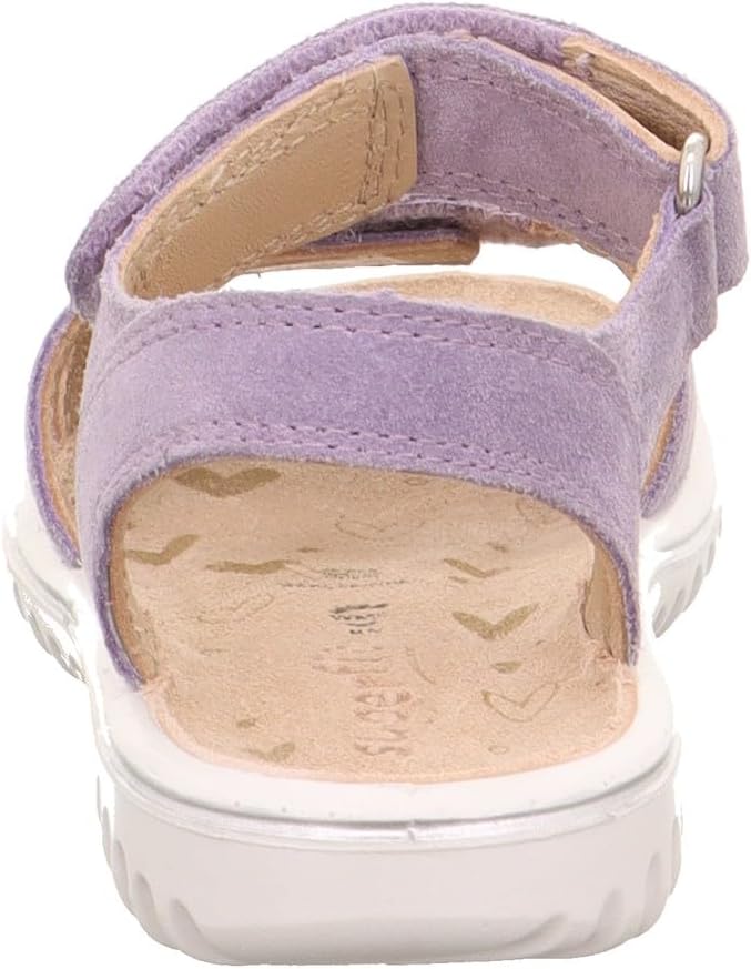 Superfit Mädchen Sparkle Sandale, 25 EU Lila 8500
