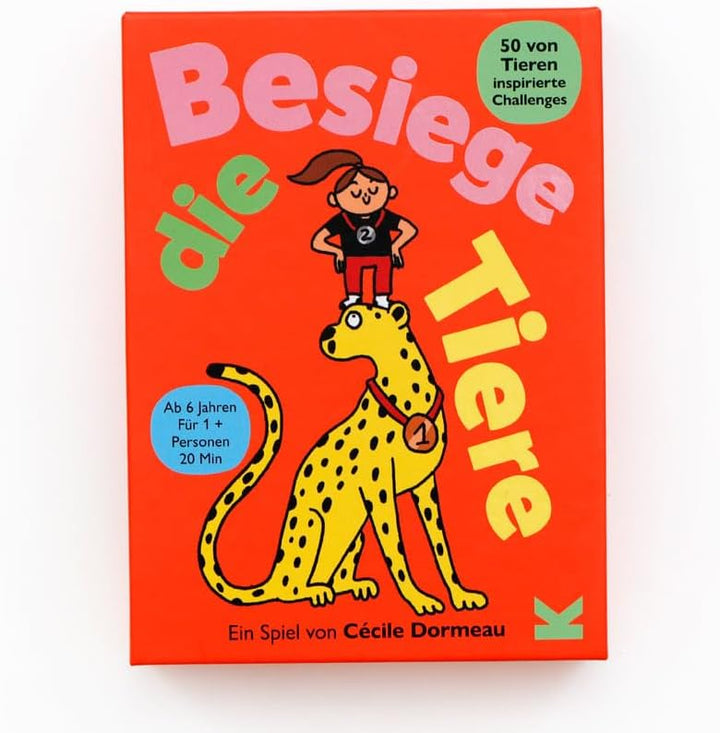 Laurence King Besiege die Tiere. EIN Spiel mit 50 tierischen Wettkämpfen, Pink
