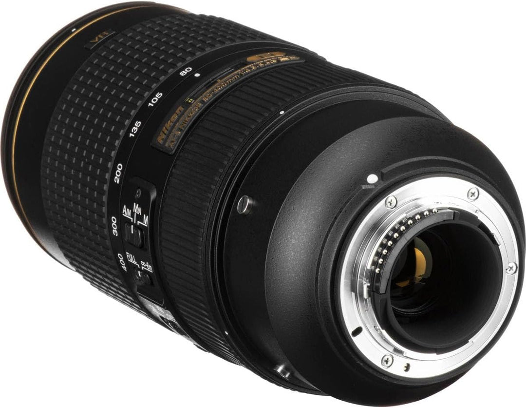 Nikon AF-S NIKKOR 80-400 mm 1:4,5-5,6G ED VR Objektiv (77mm Filtergewinde) 80-400 mm f/4.5-5.6G Einz