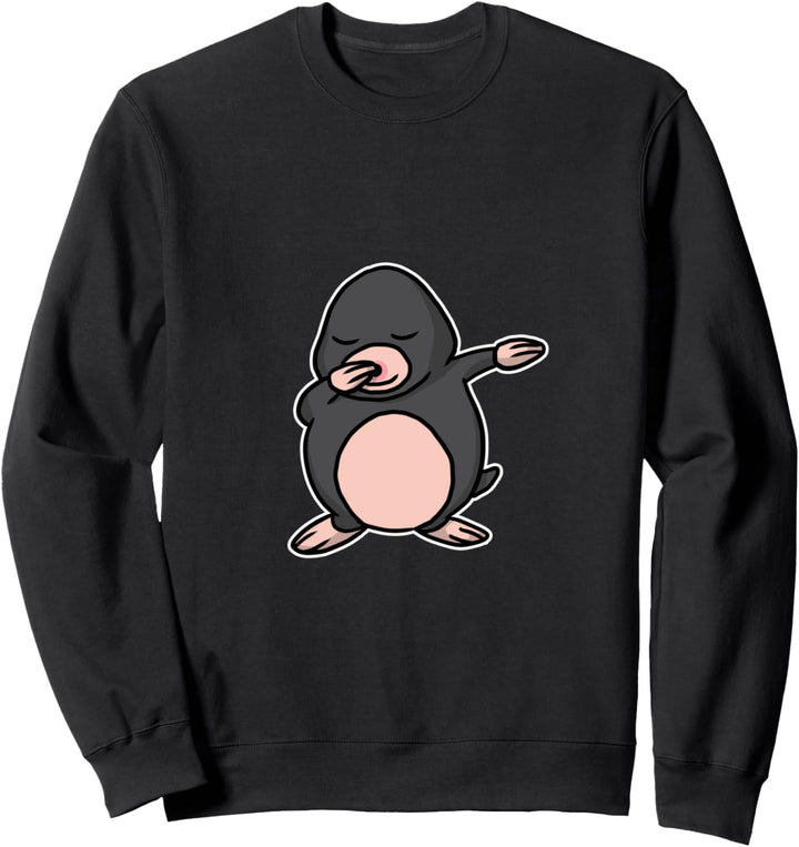 Lustiges Dabbing Maulwurf Geschenk Maulwürfe Dab Dance Sweatshirt