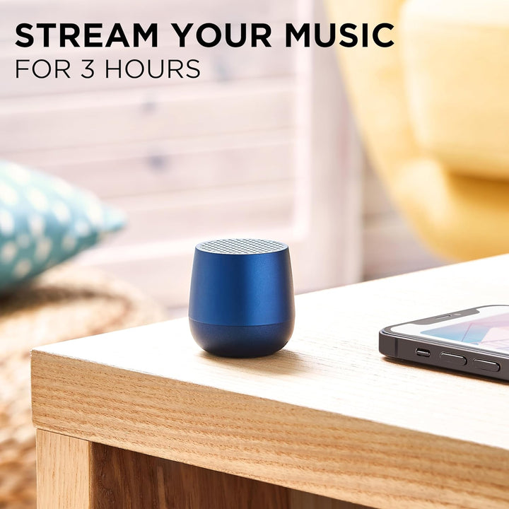 Lexon Mino+ Bluetooth-Lautsprecher (dunkelblau), dunkelblau